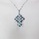 Small Cross - Sierra-Silver Chain - 1